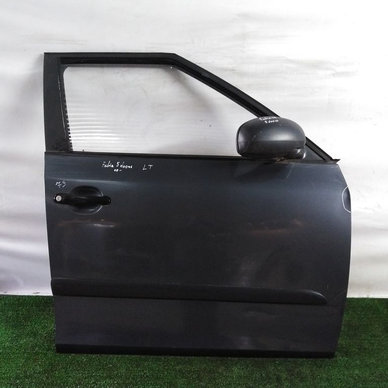 Дверь SKODA FABIA 2 2007- передняя правая серая Б/У