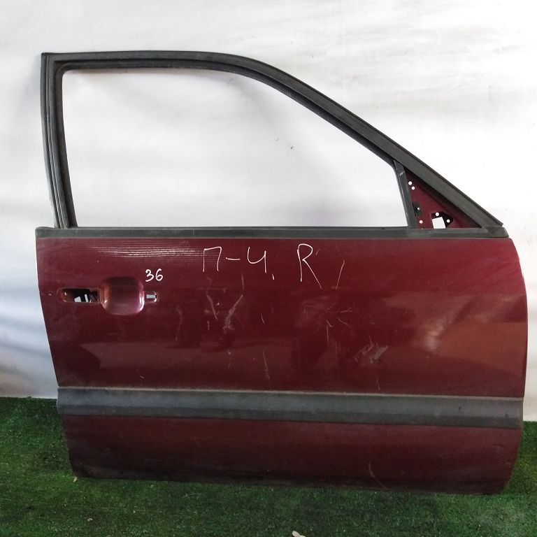 Дверь VOLKSWAGEN PASSAT B4 1994- передняя правая вишня Б/У