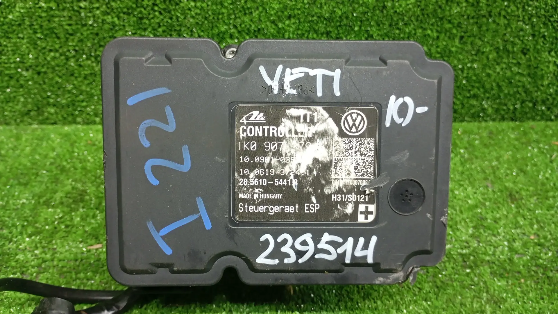 Блок ABS SKODA YETI 2010- 1K0907379BJ б/у