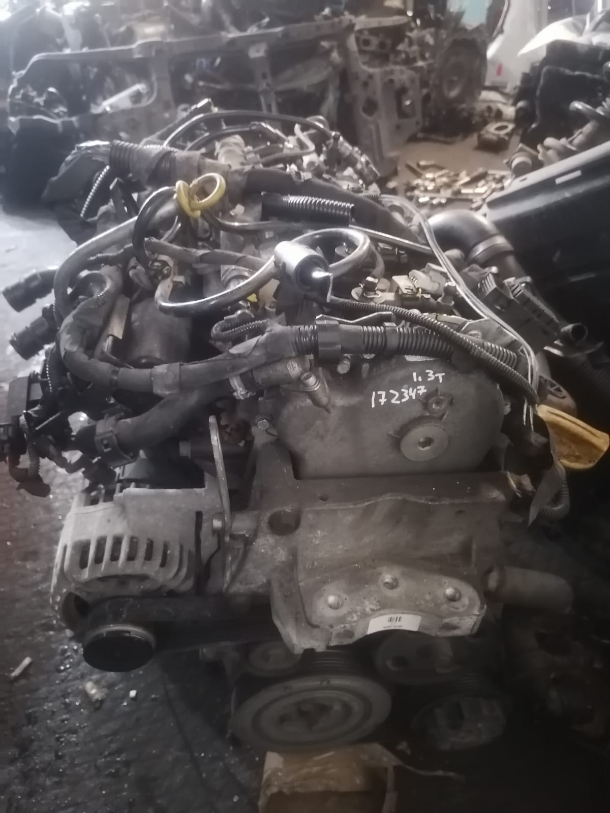 Двигатель OPEL CORSA D Z13DTJ 2006- б/у
