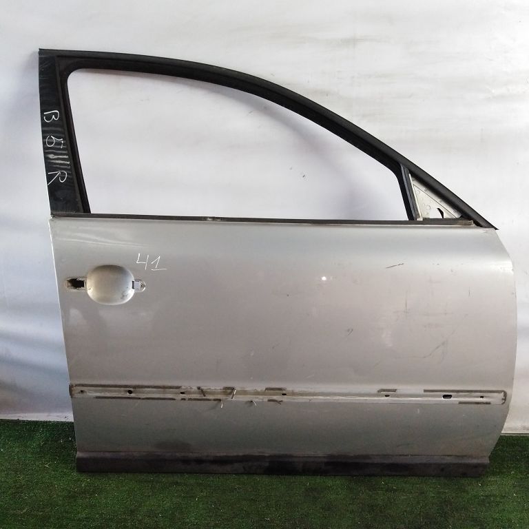 Дверь VOLKSWAGEN PASSAT B5,B5+ 1997- передняя правая серебро Б/У