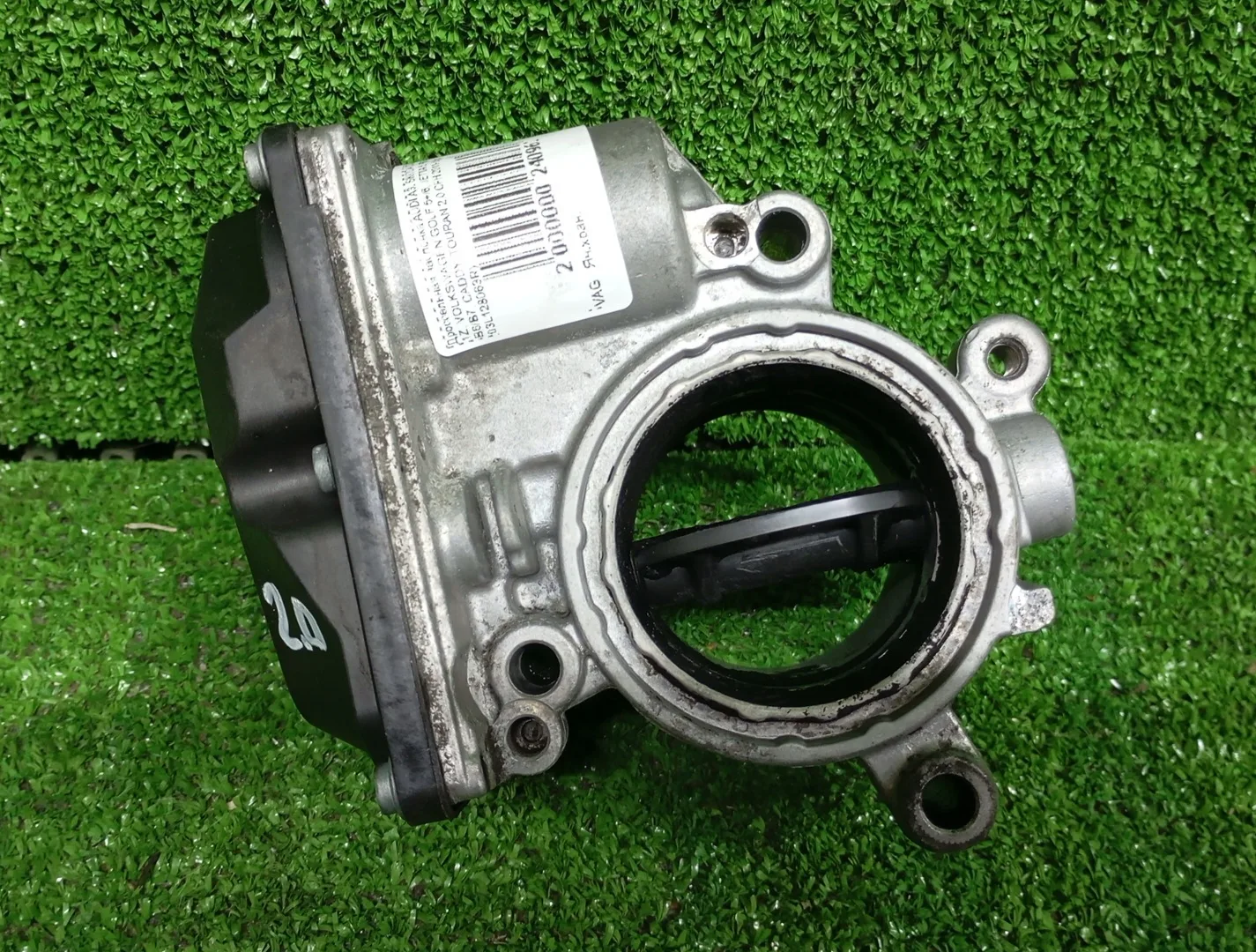 Дроссельная заслонка AUDI A3, SKODA OCTAVIA 1Z, VOLKSWAGEN GOLF 5+/6, JETTA 5, PASSAT B6/B7, CADDY, TOURAN 2,0 CFH 2011- б/у