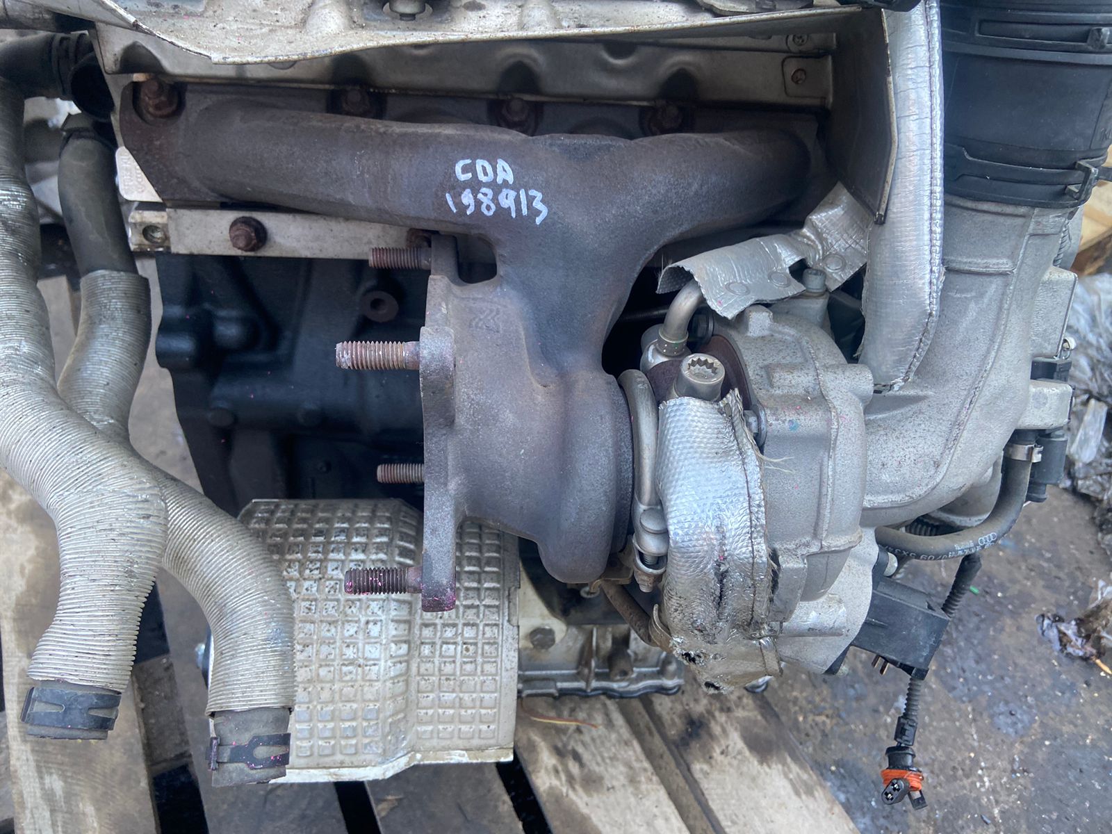 Турбина, турбокомпрессор AUDI A3, SKODA OCTAVIA 1Z, VOLKSWAGEN GOLF 6, PASSAT B6/B7/CC, TIGUAN 1,8 CDAA 2008- б/у