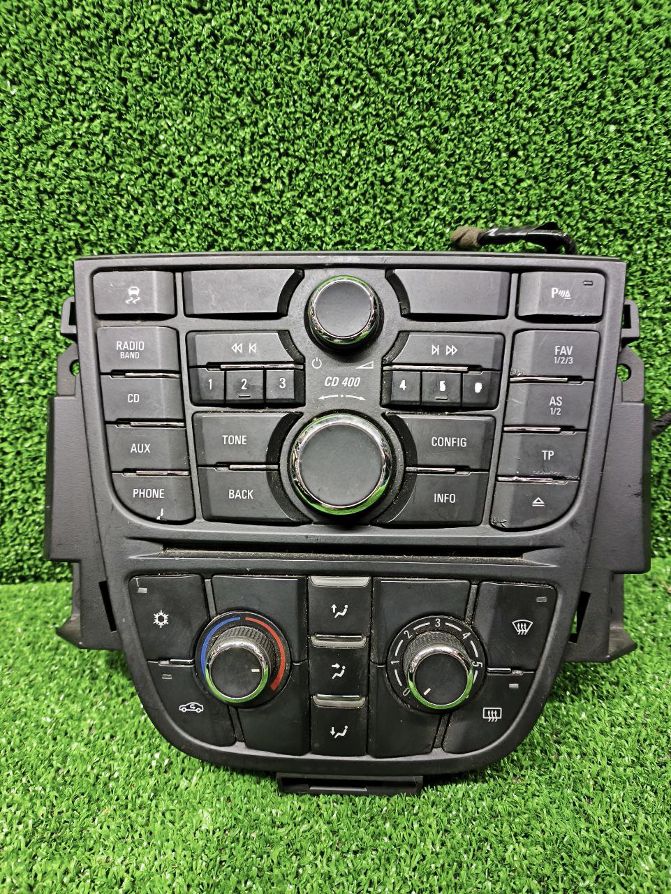 Блок управления климат контролем отопителем OPEL ASTRA J, MERIVA B 2010- б/у