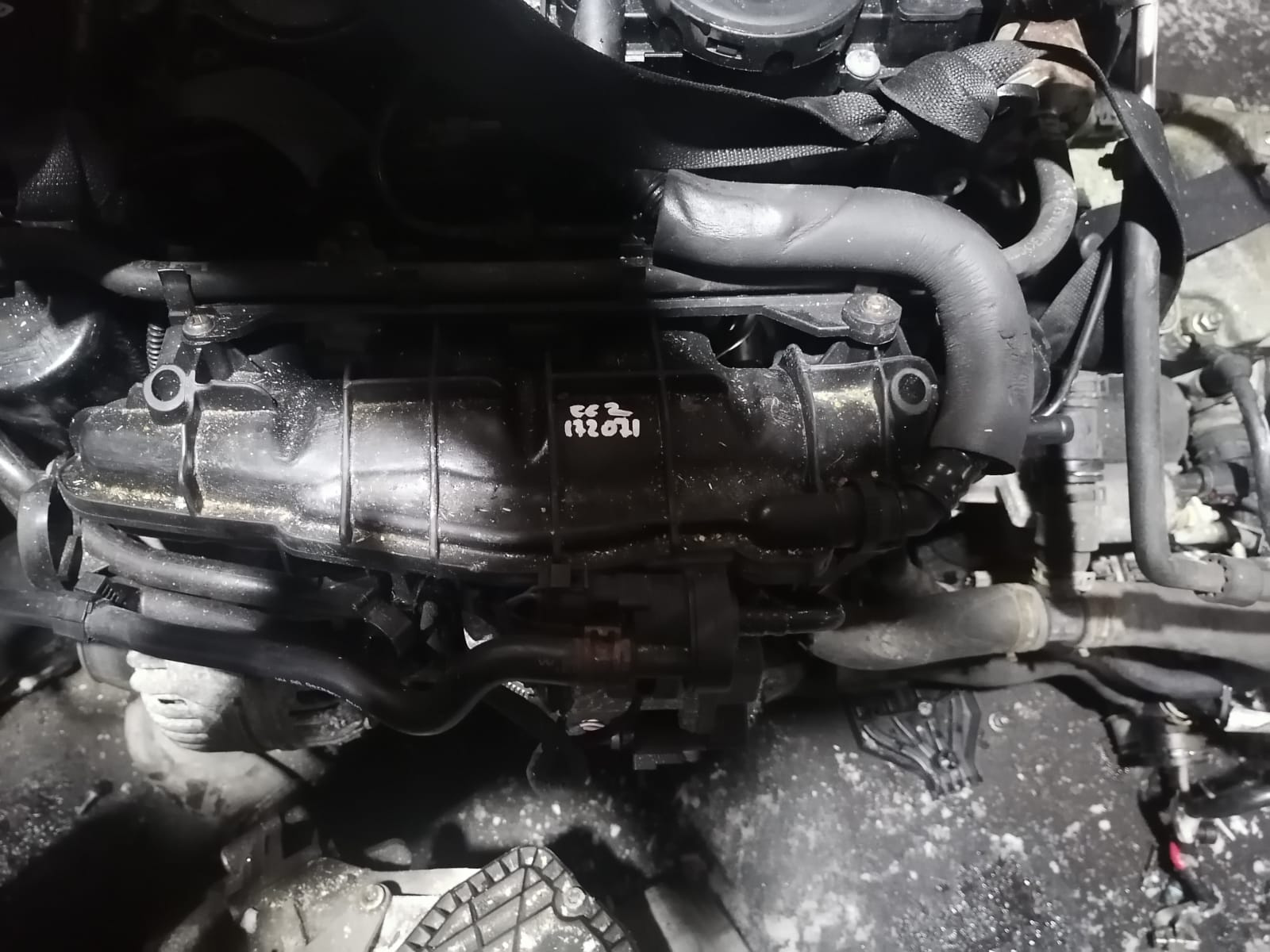 Коллектор впускной AUDI A3, SKODA OCTAVIA 1Z, VOLKSWAGEN GOLF 5/5+/6, JETTA 5/6, PASSAT B6/B7/CC, TIGUAN 2,0 CCZA 2008- б/у