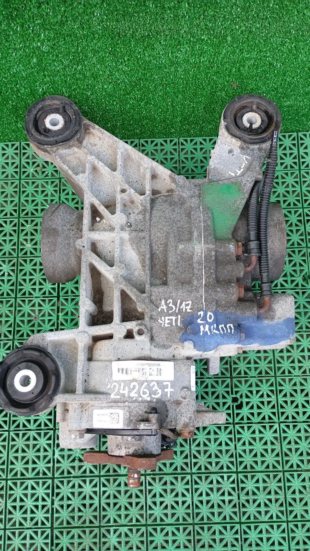Редуктор заднего моста AUDI A3, SKODA OCTAVIA 1Z, YETI, VOLKSWAGEN GOLF 5/5+/6 2,0 2008- МКПП 4WD полный привод б/у