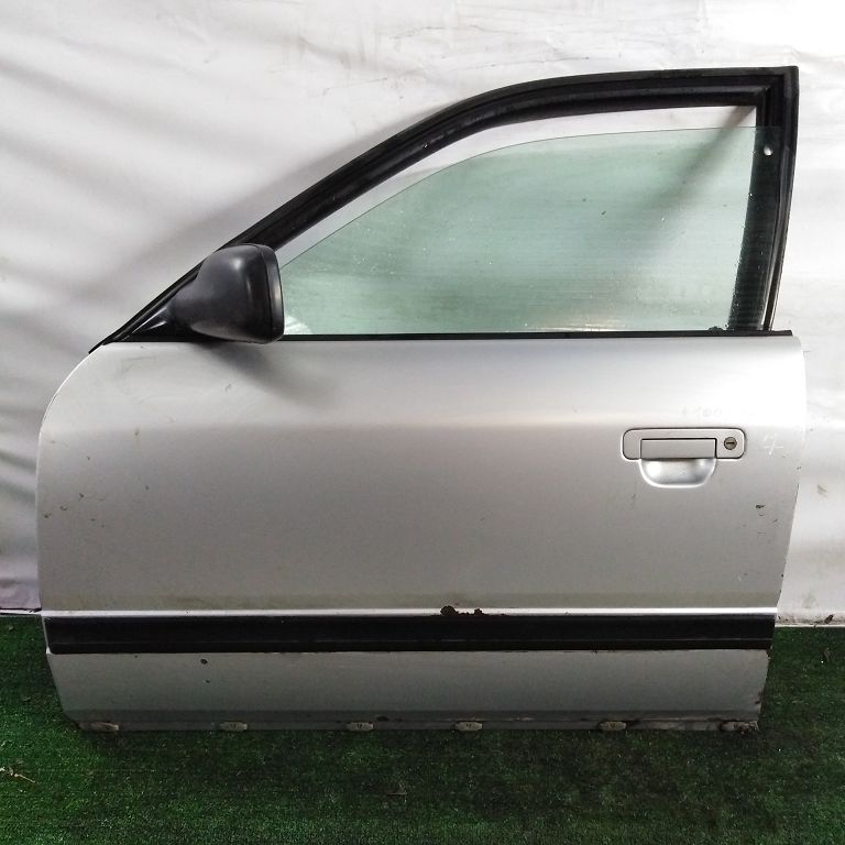 Дверь AUDI A100/45 1991- передняя левая серебро Б/У