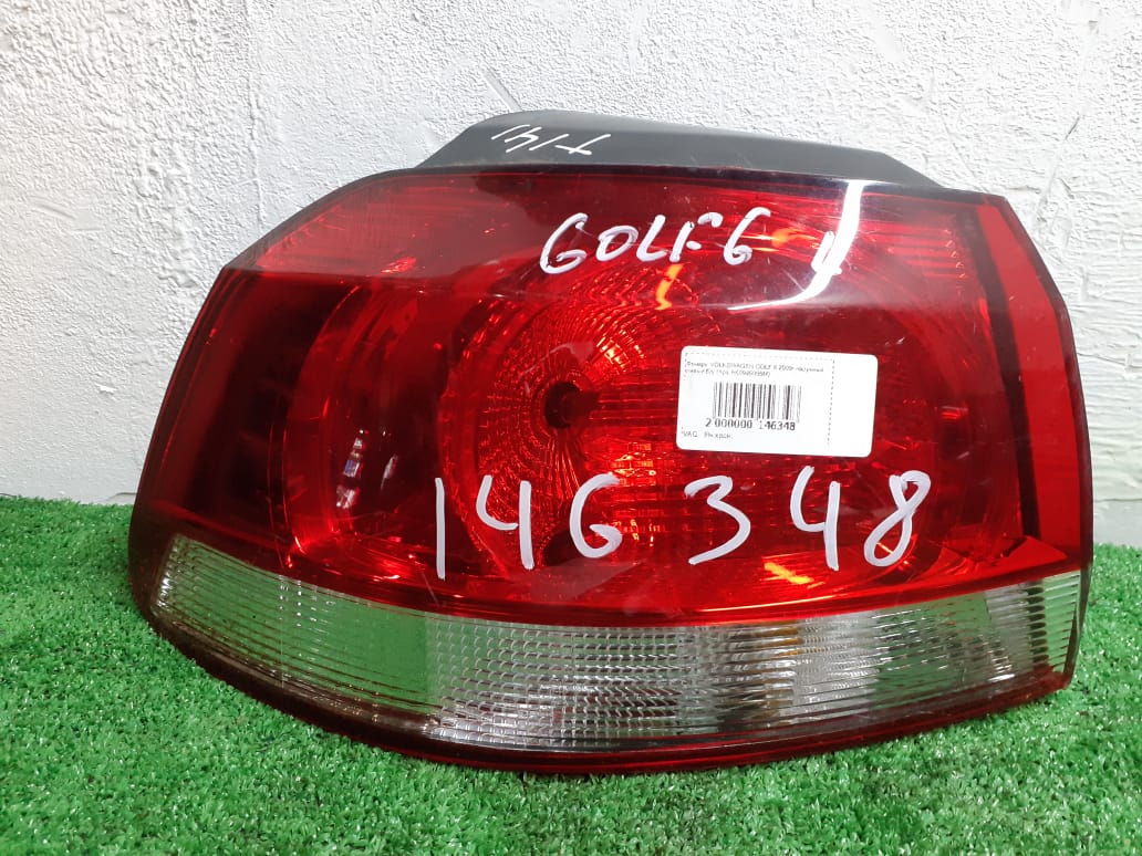 Фонарь VOLKSWAGEN GOLF 6 2009- наружный левый б/у