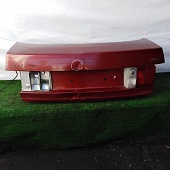 Крышка багажника AUDI A80 B3 1988- красная Б/У